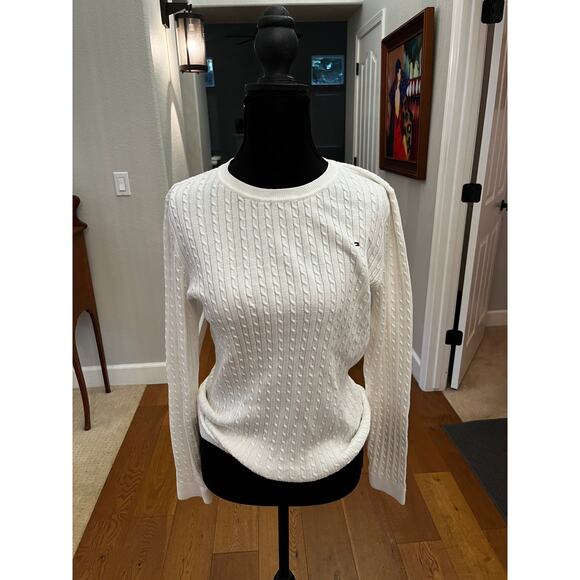 Copied - Tommy Hilfiger Cable Knit Sweater (Size S/P/CH) NWOT - Picture 7 of 12
